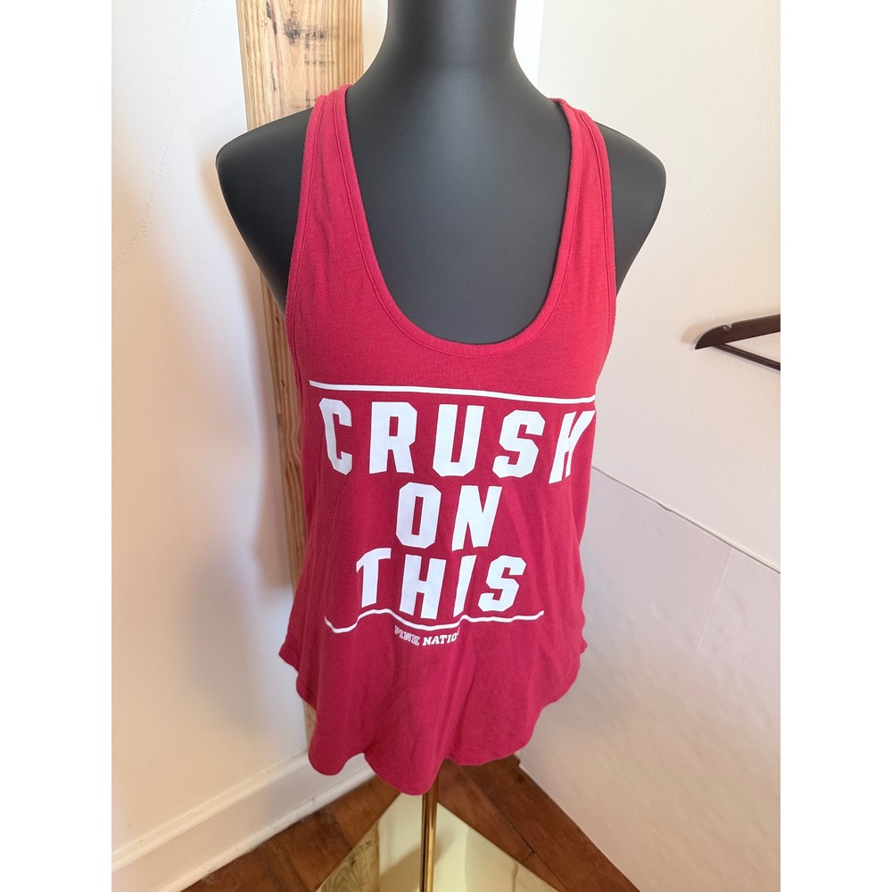 PINK Victoria's Secret Red Crush On This Graphic Racerback Tank
